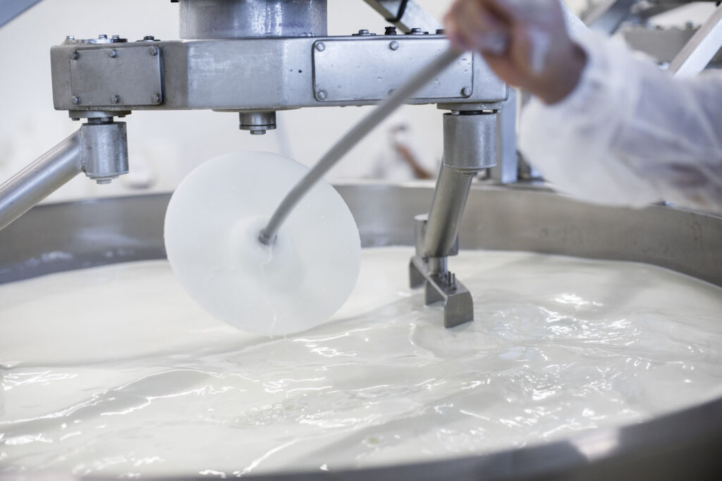 Lavorazione del formaggio